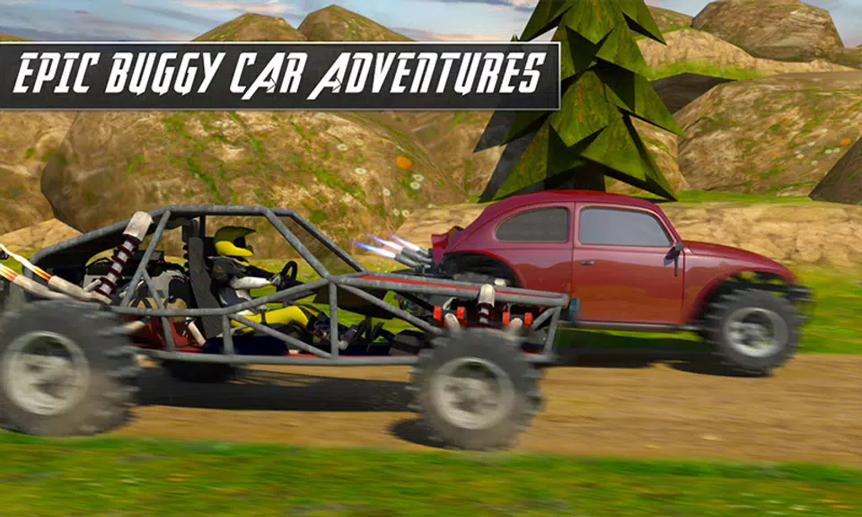 Offroad Dune Buggy: Mud Road 螢幕截圖 1