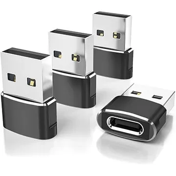 4-pakowe adaptery USB-C teraz 4 USD
