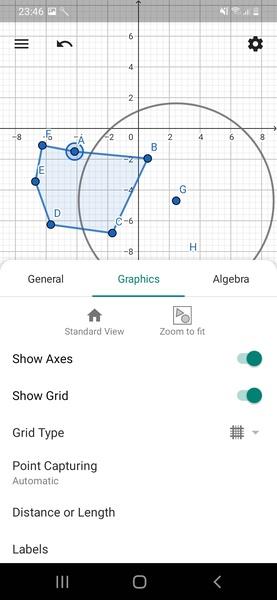 GeoGebra Geometry Ảnh chụp màn hình 2