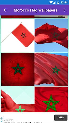 Morocco Flag Wallpaper: Flags Zrzut ekranu 1