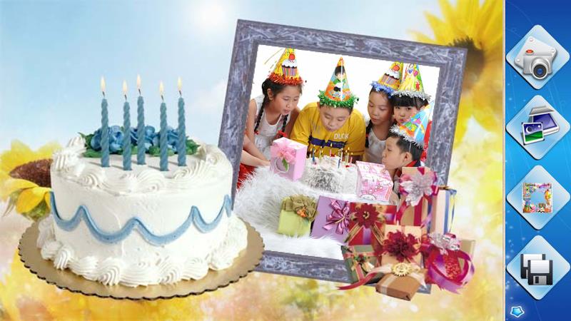 Birthday Frames স্ক্রিনশট 1