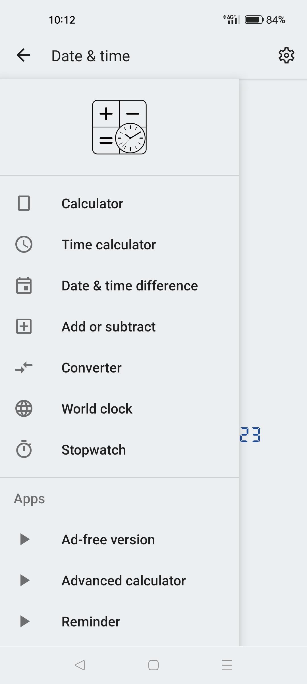 Date & time calculator Tangkapan skrin 1