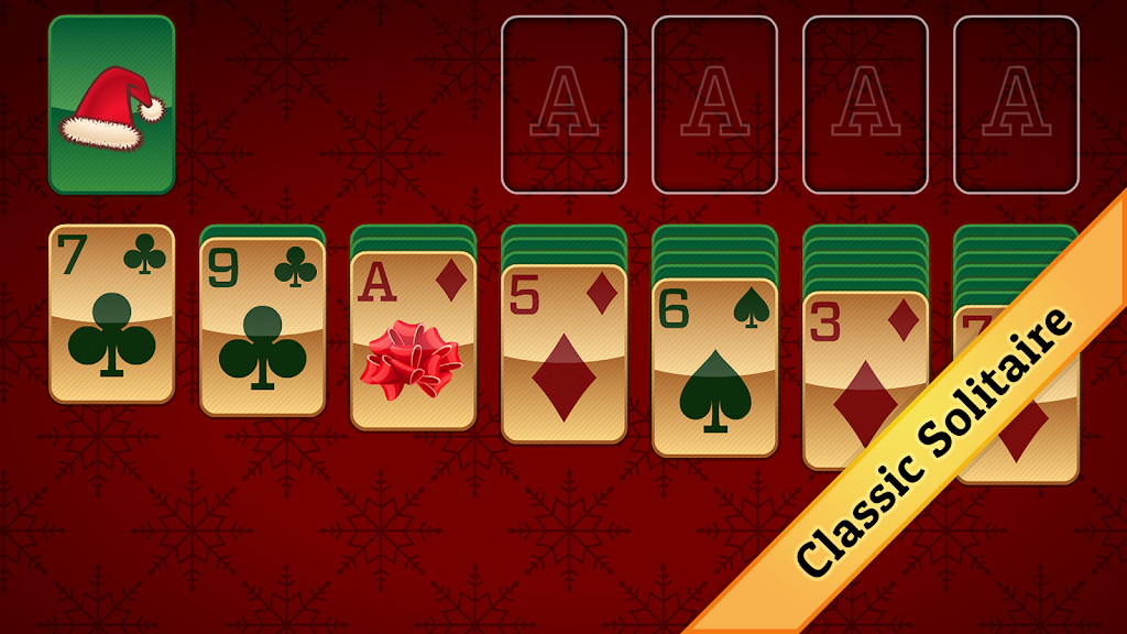 Christmas Solitaire Скриншот 1