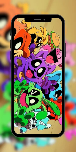 Smiling Critters Wallpaper 螢幕截圖 1