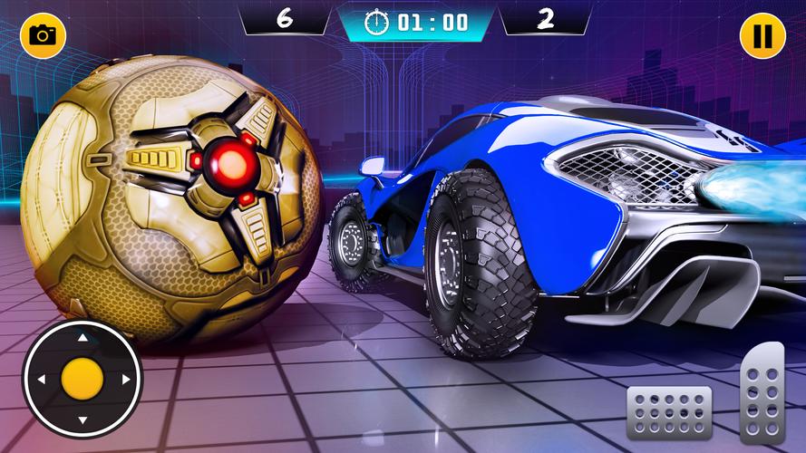 Rocket Car Racing Games 3D 螢幕截圖 1