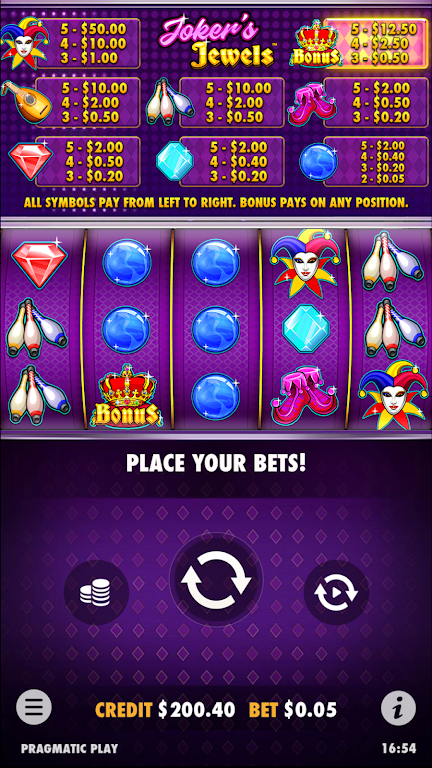 Joker’s Jewels Slot Casino Win スクリーンショット 3