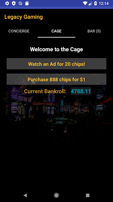 Legacy Casino Gaming Ảnh chụp màn hình 1