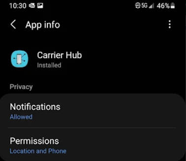 Carrier Hub Zrzut ekranu 0