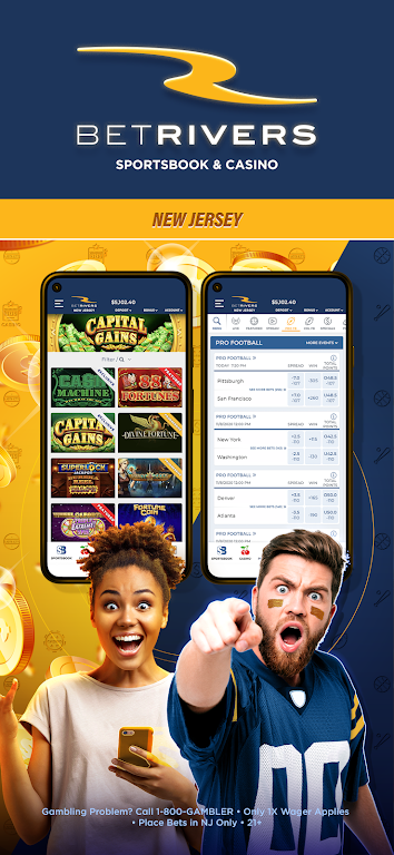 BetRivers Casino NJ Zrzut ekranu 0