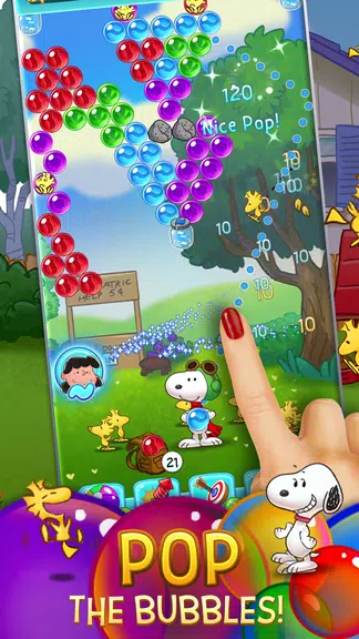 Bubble Shooter - Snoopy POP! স্ক্রিনশট 0