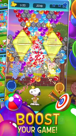 Bubble Shooter - Snoopy POP! স্ক্রিনশট 3