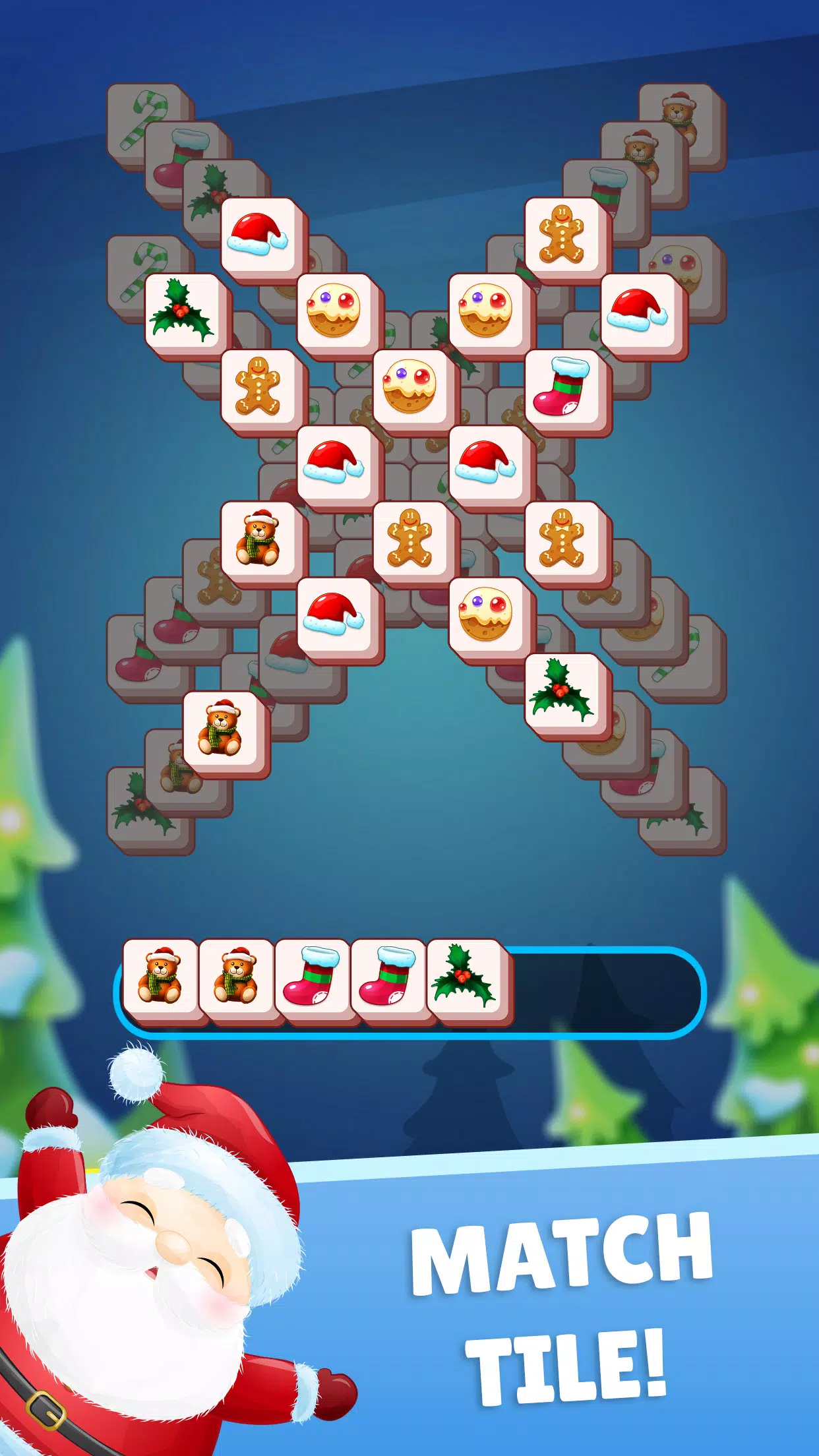 Christmas Mahjong 스크린샷 0