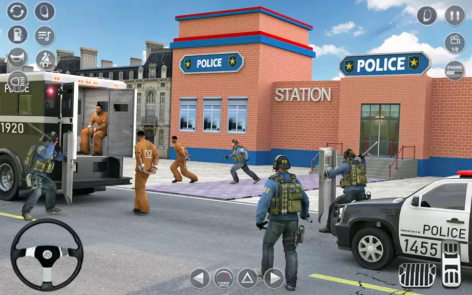 Police Car Driving Games 3D Zrzut ekranu 0