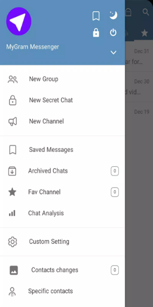 image: MyGram Messenger Screenshot 1