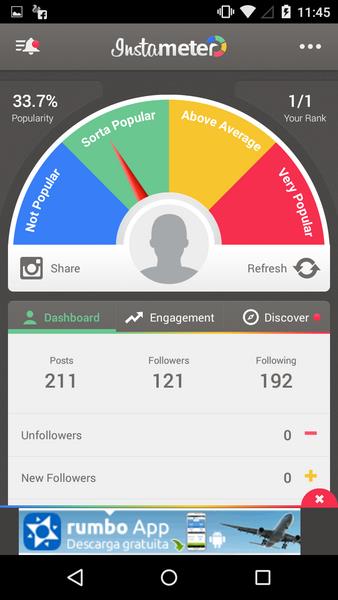 FollowMeter for Instagram Capture d'écran 3