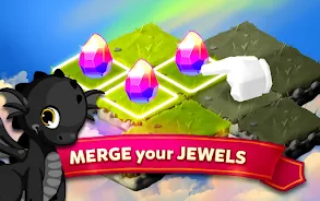 Merge Jewels: Gems Merger Game Ảnh chụp màn hình 0