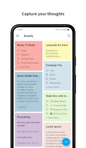 Notally - Minimalist Notes স্ক্রিনশট 0