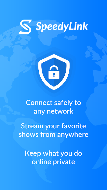 SpeedyLink: Secure VPN Proxy スクリーンショット 0