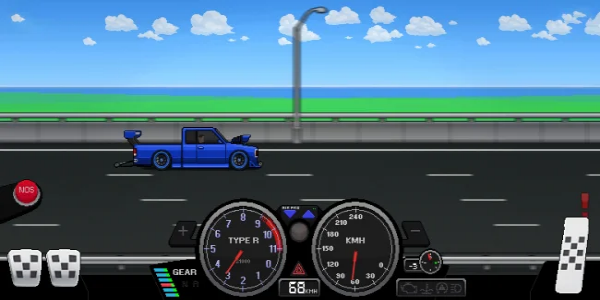 Pixel Car Racer MOD スクリーンショット 2