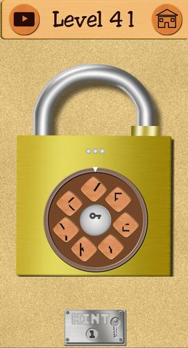 Open The Lock(padlock puzzle) スクリーンショット 1