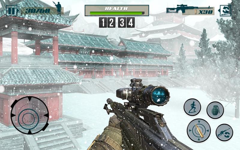 SWAT Sniper Fps Gun Games 스크린샷 0