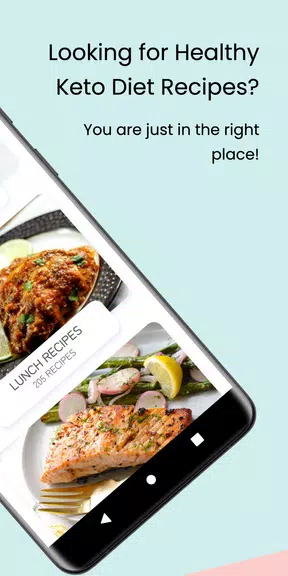 Keto Diet: Low Carb Recipes Tangkapan skrin 1