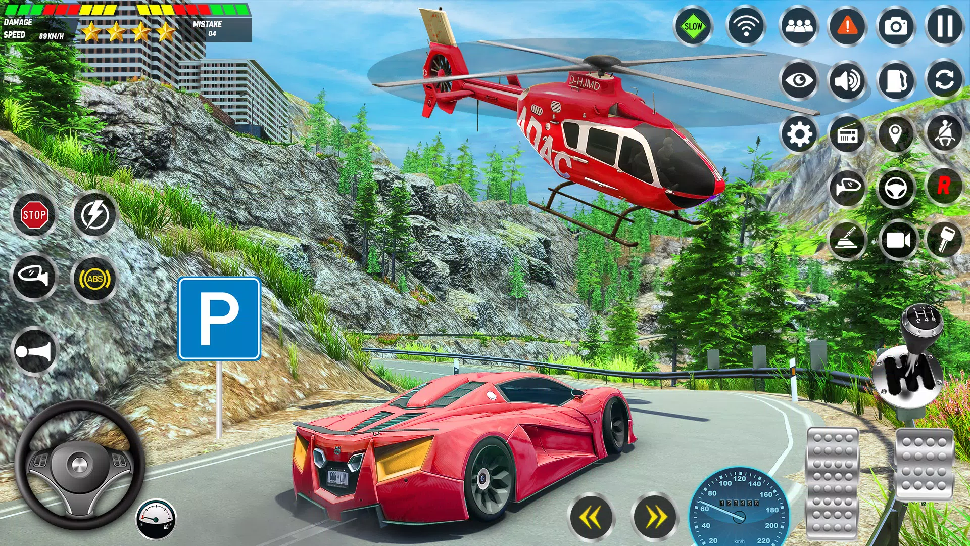 Modern Prado Parking Games 3D Ảnh chụp màn hình 2