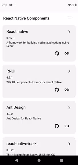 Expo & React Native components Capture d'écran 0