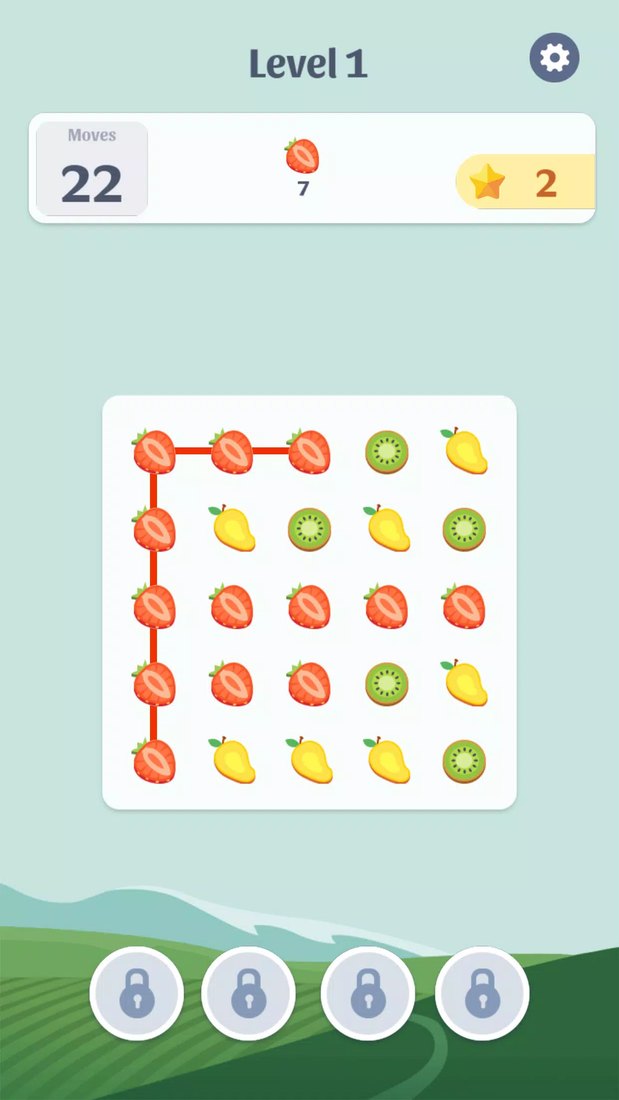 Fruit Game: Connect & Blast Ảnh chụp màn hình 3