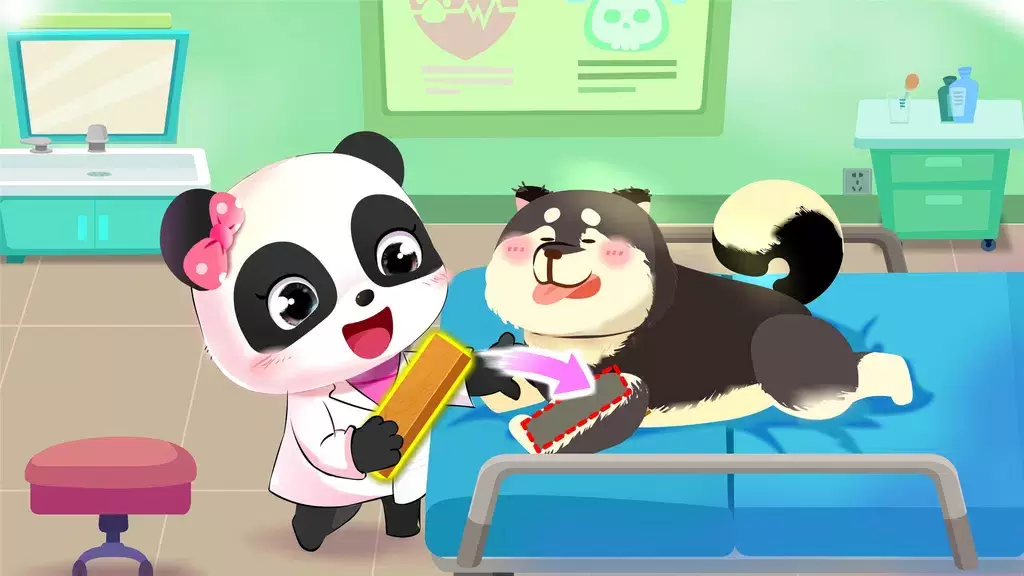 Baby Panda’s Pet Care Center Schermafbeelding 2