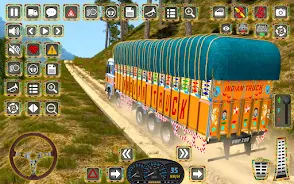 Offroad Cargo Truck Driving 3D Schermafbeelding 0