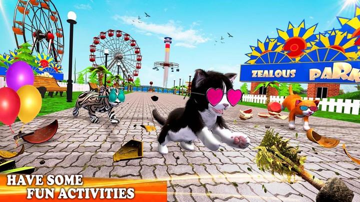 Pet Cat Simulator Cat Games 螢幕截圖 2