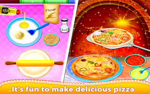 Italian Food Chef Cook Pizza 螢幕截圖 1