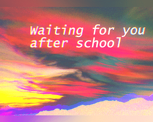 Waiting for you after school