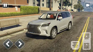 Offroad LX Sim: Lexus 570 Race Zrzut ekranu 2