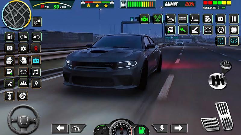 US Car Driving Simulator Game Captura de tela 1