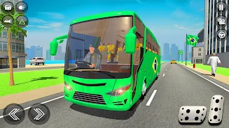 City Bus Simulator 3D Games ภาพหน้าจอ 1