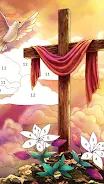 Bible Coloring Paint By Number Captura de pantalla 1