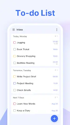 TickTick:To do list e tarefas Screenshot 0