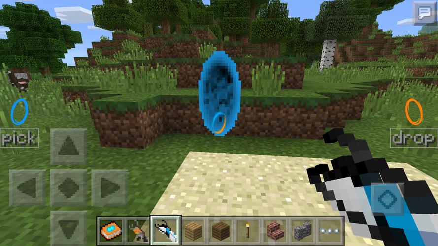 Portal mod for mcpe Captura de pantalla 1