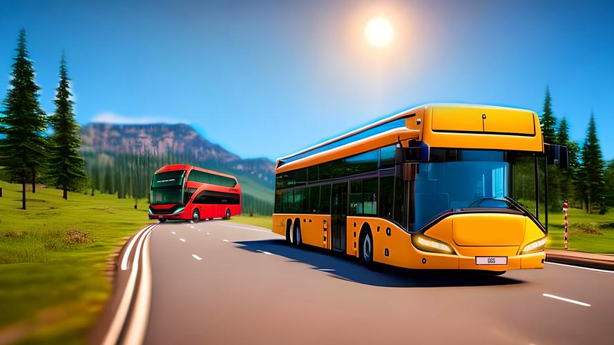 Bus Simulator Games: Bus Games ဖန်သားပြင်ဓာတ်ပုံ 2