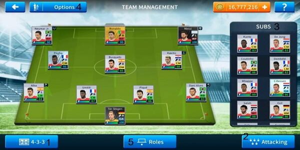 Dream League Soccer 2019 Ảnh chụp màn hình 1