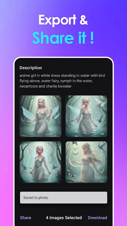Vivid AI: AI Image Generator 螢幕截圖 0