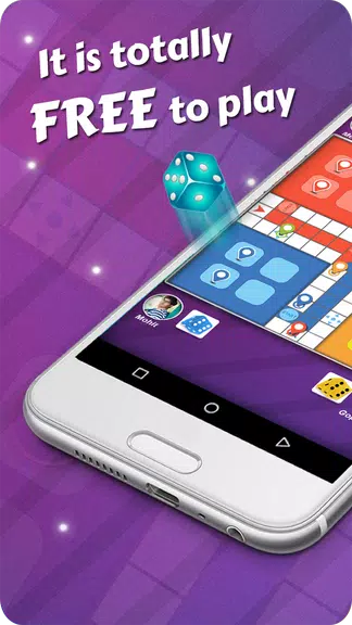 Ludo game - free board game play with friends ภาพหน้าจอ 0