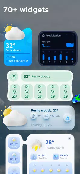 Overdrop: Weather today, radar ဖန်သားပြင်ဓာတ်ပုံ 1