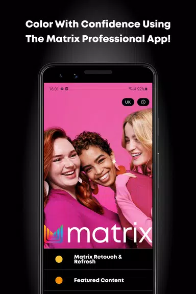 The Matrix Professional App Tangkapan skrin 0