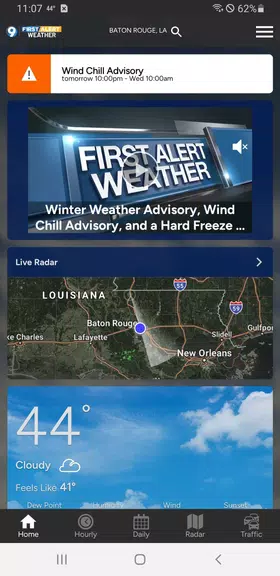 WAFB First Alert Weather Screenshot 0