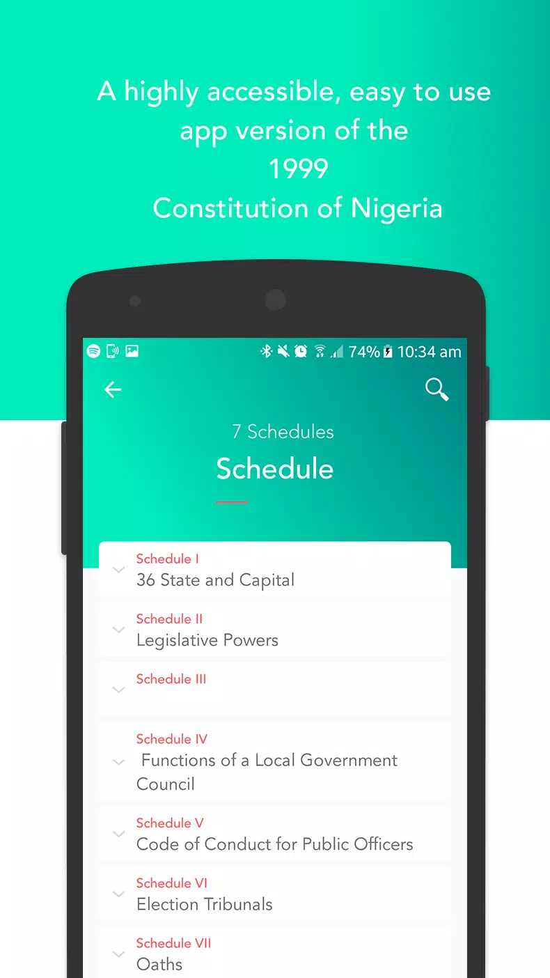 The Nigerian Constitution 1999 Captura de pantalla 3