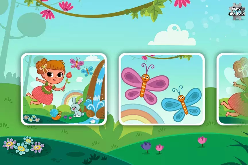 Fairytales Puzzles for Kids Captura de tela 0