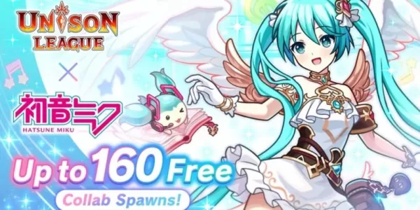 Unison League s'allie à Hatsune Miku et aux stars de Vocaloid